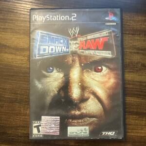 Playstation 2 Smack Down Vs Raw